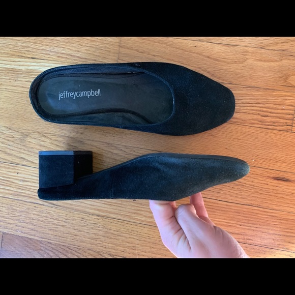 COPY - Jeffrey Campbell suede mules - Picture 1 of 6